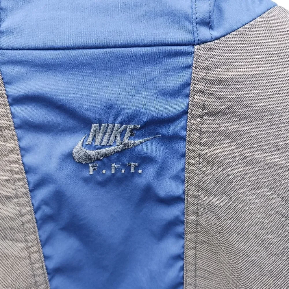 Nike ACG Storm Fit Men's Mountain Parka Blue/Gray Colorblock 90's Vintage XL....
